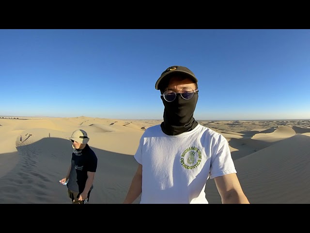 Imperial Dunes California Sandboarding (Insta360)