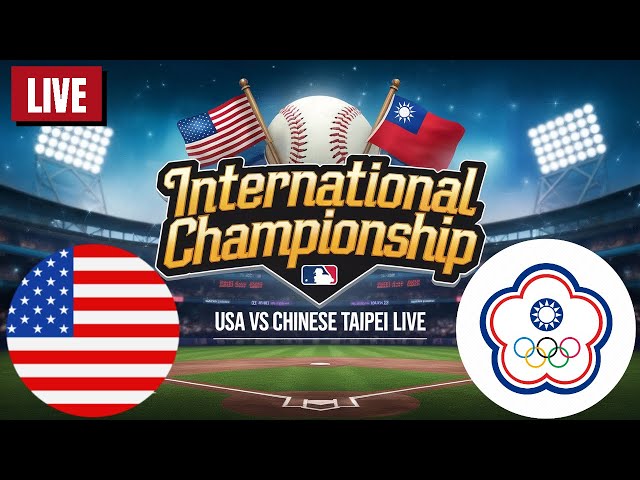 USA vs Chinese Taipei baseball live WBSC Premier 12 Tokyo Dome