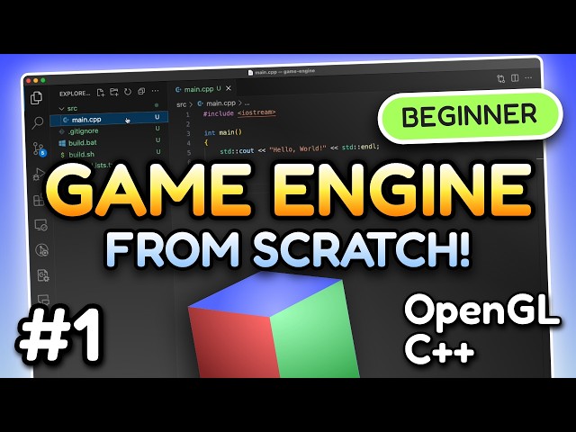 I BUILT My Game Engine, And YOU Can Too! 💪 (Part 1)