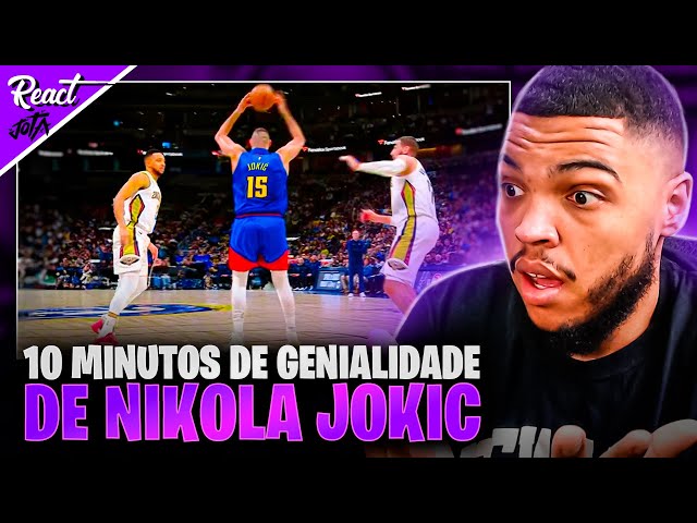 10 minutos de GENIALIDADE do Nikola Jokic! | Cortes do Jota