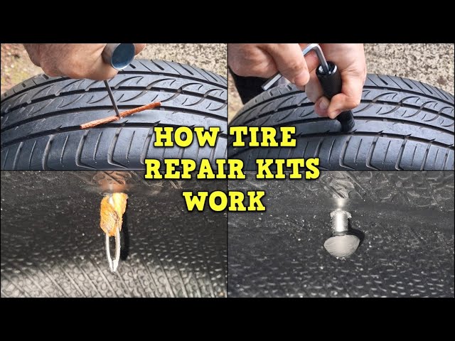 How Tire Repair Kits Work - With Internal Views