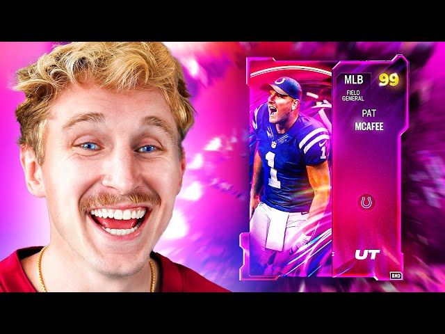 EA Made Pat McAfee a 99 Overall LINEBACKER!