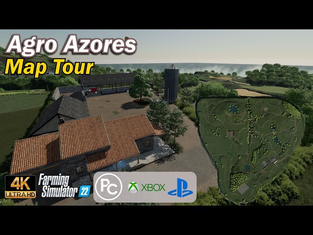 Agro Azores | Map Tour | Farming Simulator 22