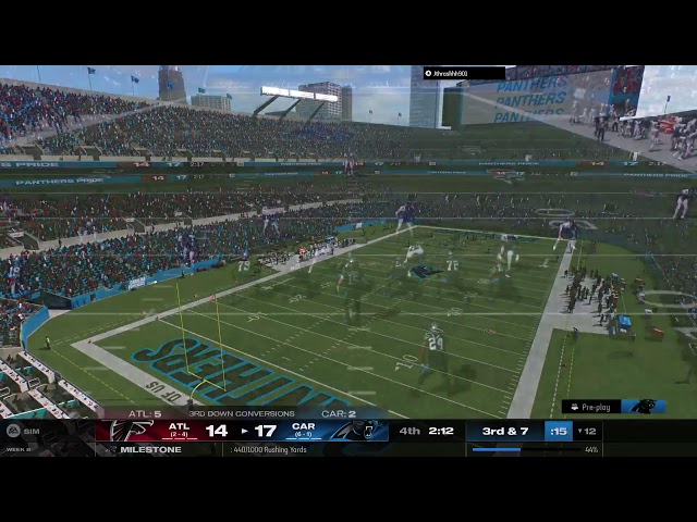 Madden 25 year 2 vs Falcons