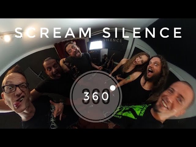 Scream Silence - The Weeping - 360 Grad Video Proberaum gothic music