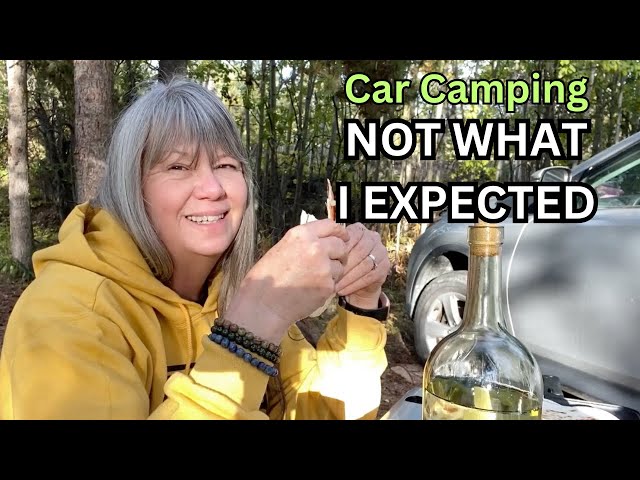 Senior Woman’s Solo Car Camping Experience in Atlin, BC