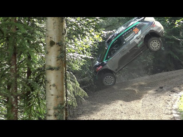 WRC Rally Finland 2024 | Friday | incl. Neuville mistake & Greensmith crash