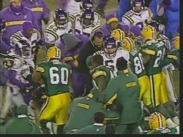 2002 NFL Wk14 Minnesota Vikings @ Green Bay Packers; ESPN; Favre