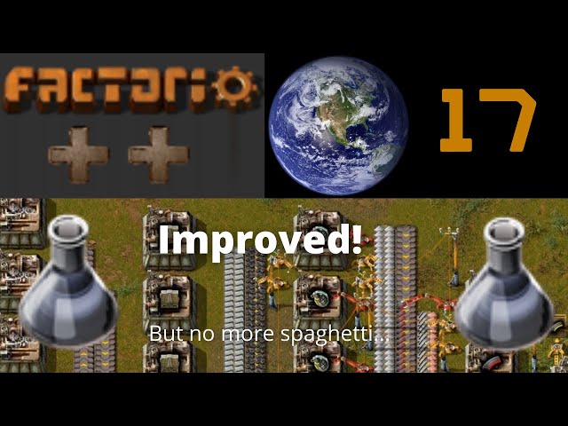 Factorio++ Episode 17: New Clean Military Science Build!