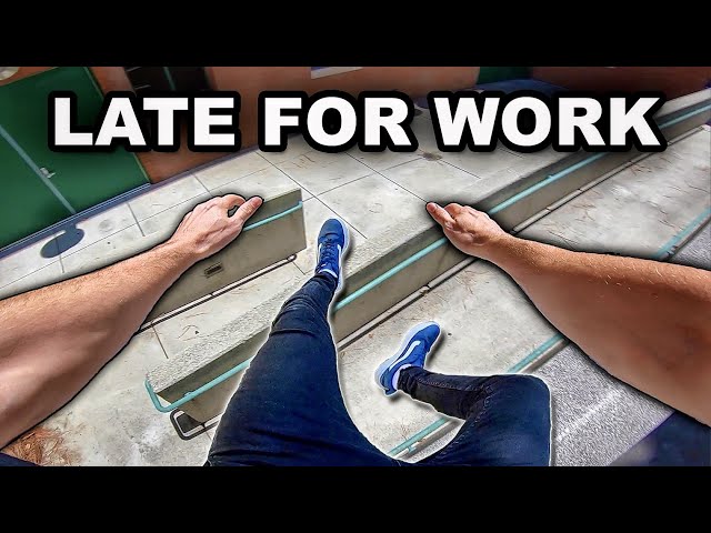 LATE FOR WORK - Parkour POV Chase in Los Angeles