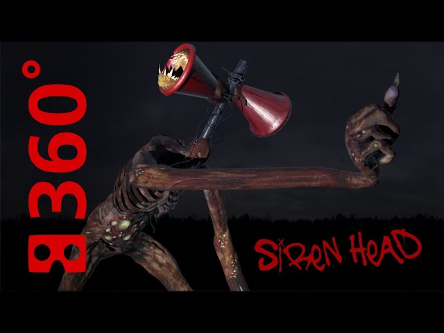 360° VR - THE REAL SIREN HEAD [ HIDE YOURSELF ] - Vilin 360