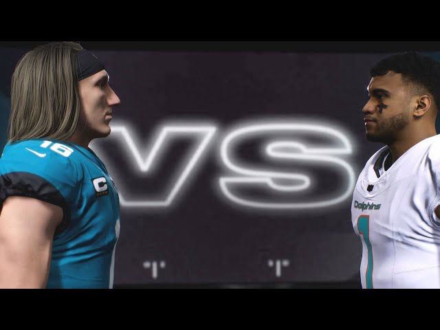 Madden NFL 25 - Jacksonville Jaguars Vs Miami Dolphins Simulation PS5 Gameplay Week 1