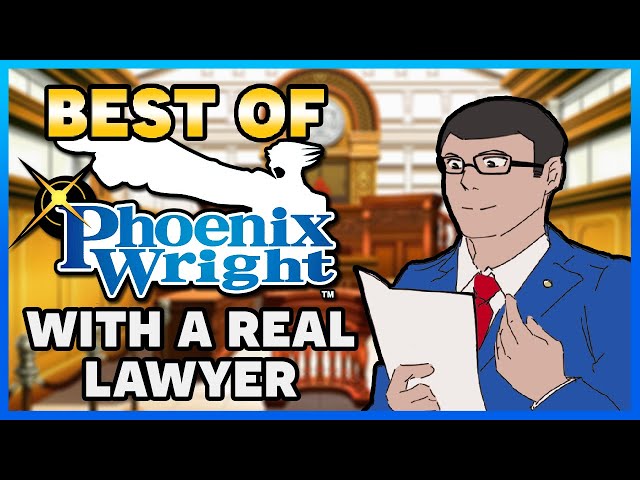 Best of Phoenix Wright Ace Attorney with an Actual Lawyer! | Save Data Team Highlight Reel Cases 1-4