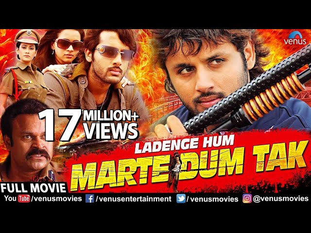 Ladenge Hum Marte Dum Tak | Hindi Dubbed Full Movie | Nitin | Bhavana | Hindi Action Movies