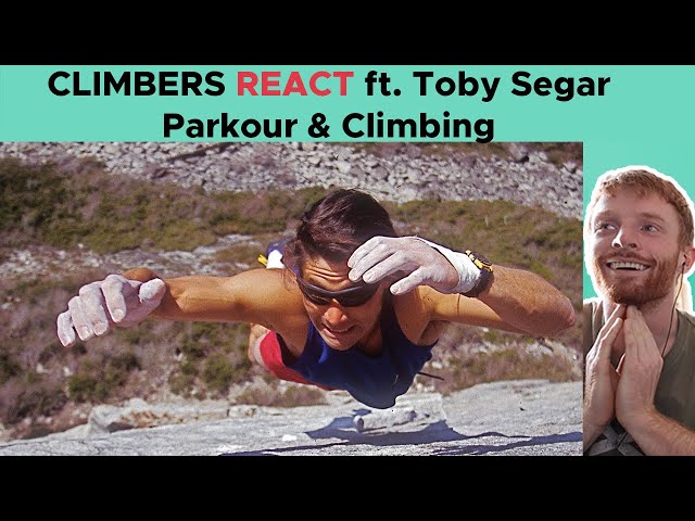 Toby Segar reacts to famous Parkour & Climbing clips || BoulderingBobat