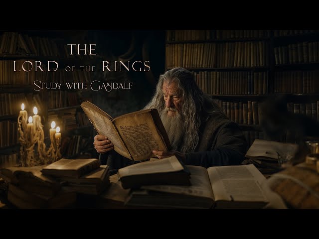 LOTR: You Shall Pass - Study Ambient Music with Gandalf to Focus, Read & Work | RELAXING