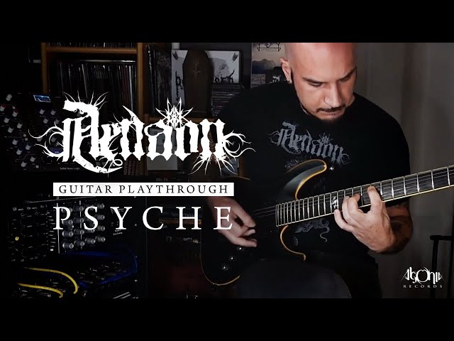 AENAON - Psyche (Official Guitar Playthrough)