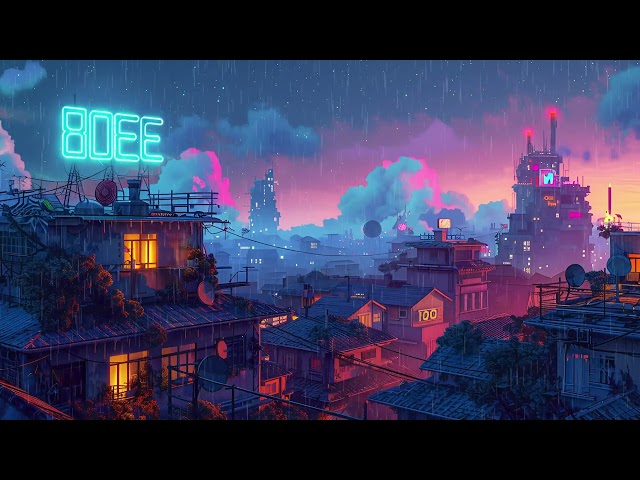 Lofi Hip Hop Beats to Chill 🌆 Rainy Day Vibes in Lofi Town 🎵 Lofi mix [ Beats To Relax / Chill To ]