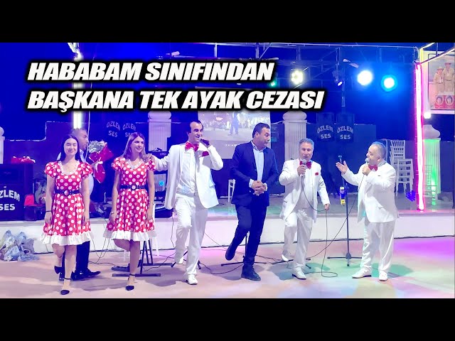 Hababam Sınıfından Gölbaşı Belediye Başkanına Tek Ayak Cezası - Yeşilçam Vokal Grubu - Gölbaşı