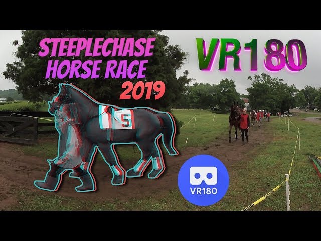 Horse Race in VR180 - Iroquois Steeplechase 2019