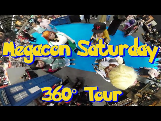 MegaCon Manchester Saturday 360° Tour - Who's that Pokémon