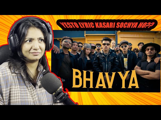 YESTO NI LYRICS HUNXA??😂😂|| REACTION ON BHAVYA BY @BeestProductions