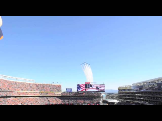 Blue Angels Fly Over 2016 Super Bowl