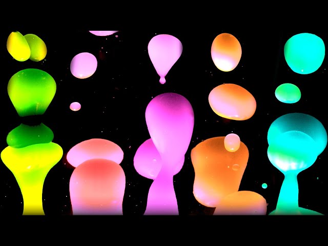 Multicolor Lava Lamp, 4 Hour relaxing TV Background