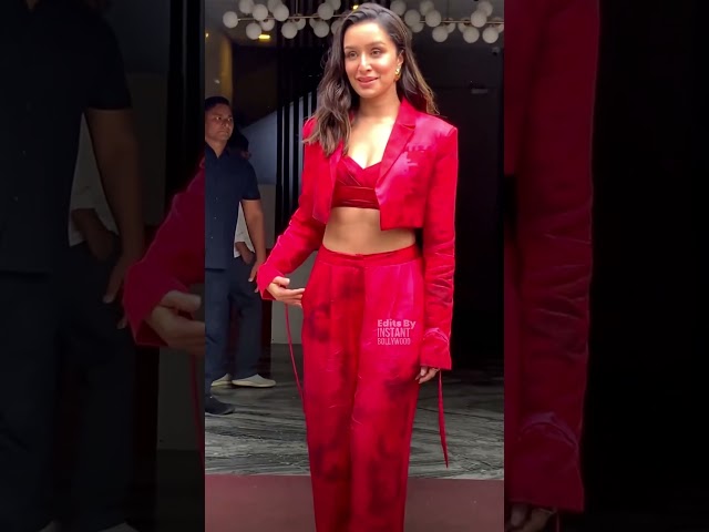 #Shraddha Kapoor Stree 2 Permotion❤️❤️ #Shraddha Kapoor #bollywoodactor #trendingshorts