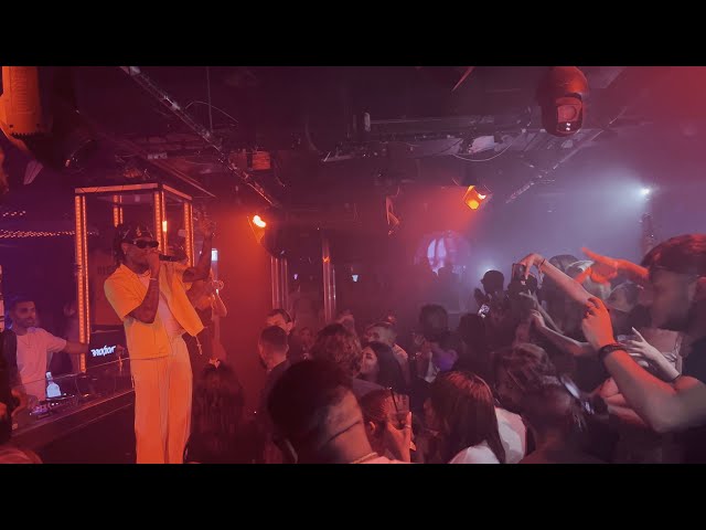 Fireboy DML Clubbing with His Fans at Tape London