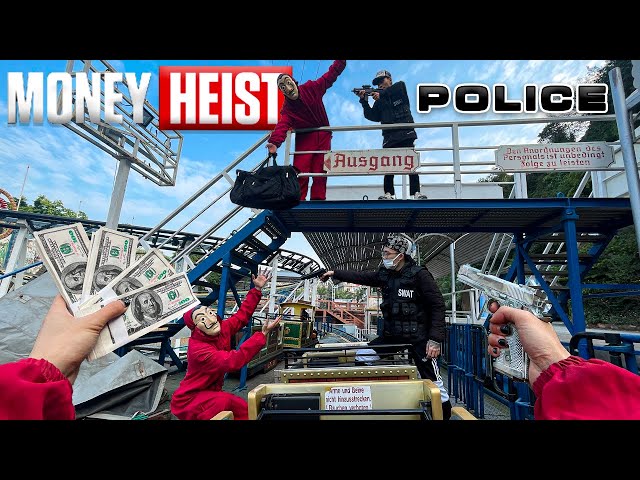 MONEY HEIST vs POLICE in REAL LIFE ll THE CHASE ll (Epic Parkour Pov Chase)