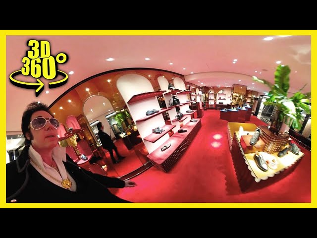 [360° VR] HARRODS LUXURY MEN'S FASHION: Virtual Reality Walkthrough #360video #vr #king