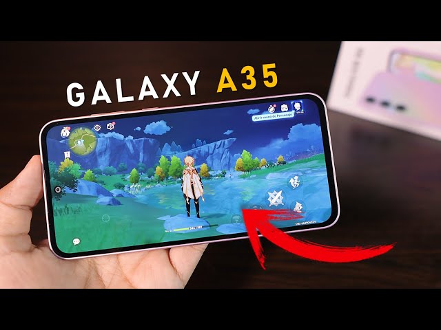 Samsung Galaxy A35: ¿Es BUENO para JUEGOS? | Prueba de Rendimiento