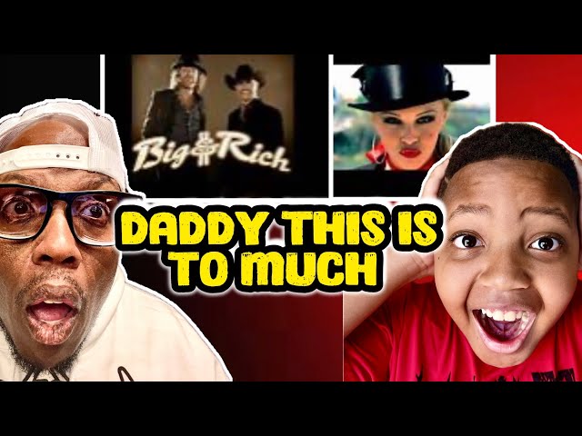 Platinum Ganster Rapper & Son's FIRST time REACTION to Big and Rich   Save A Horse Ride A Cowboy