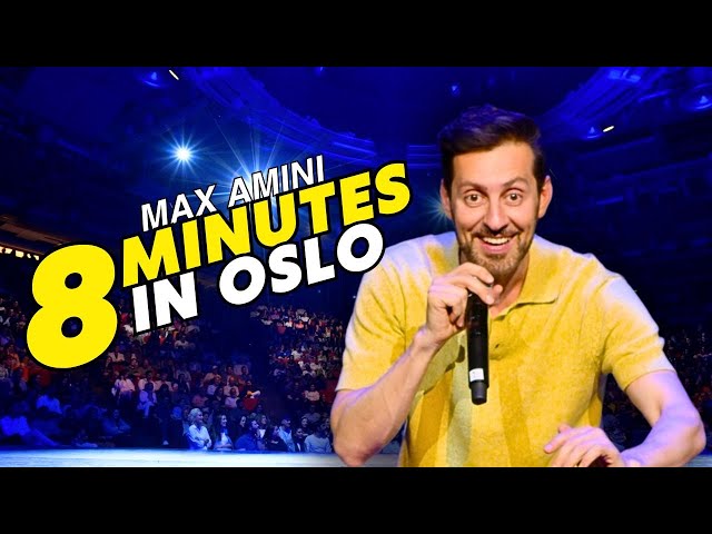 8 Minutes in Oslo | Max Amini | Stand Up Comedy