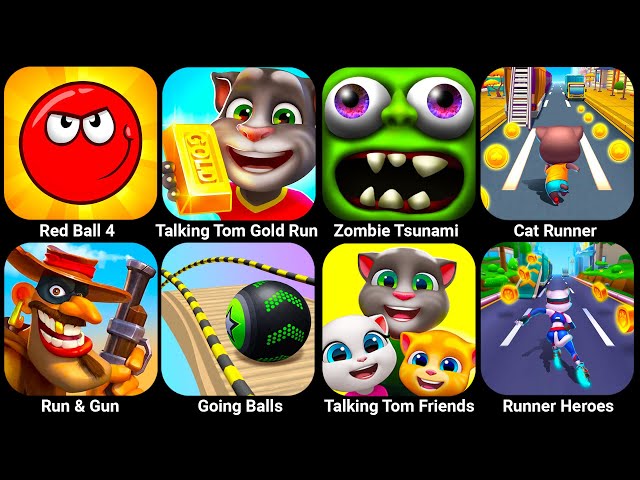 Red Ball 4, Hill Climb Racing, Shape Shifting, Going Balls, Runner Heroes, Street Rush, Hero Dash...