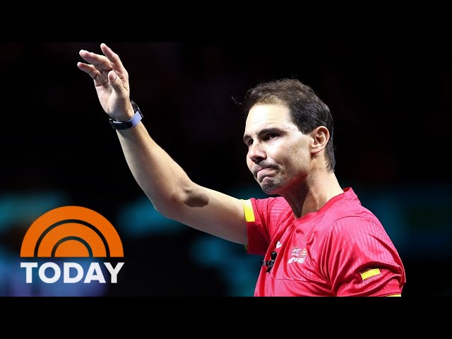 Rafael Nadal plays final match of his legendary tennis career