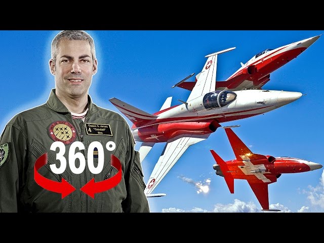 360° cockpit view | Pilot «Gandalf» explains how to fly a fighter jet