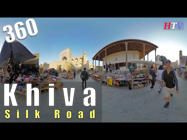 360VR Khiva,Uzbekistan-Along the Ancient Silk Road