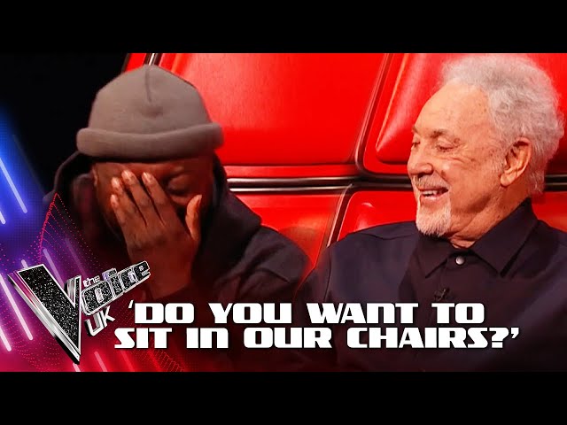 Tom and Danny switch chairs with Tom Jones and will.iam | The Voice UK 2024