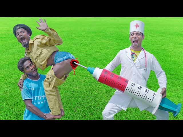 Funniest Fun Amazing Videos | Must Viral Entertainment comedy 2024 Injection Wala Comedy Video E 323