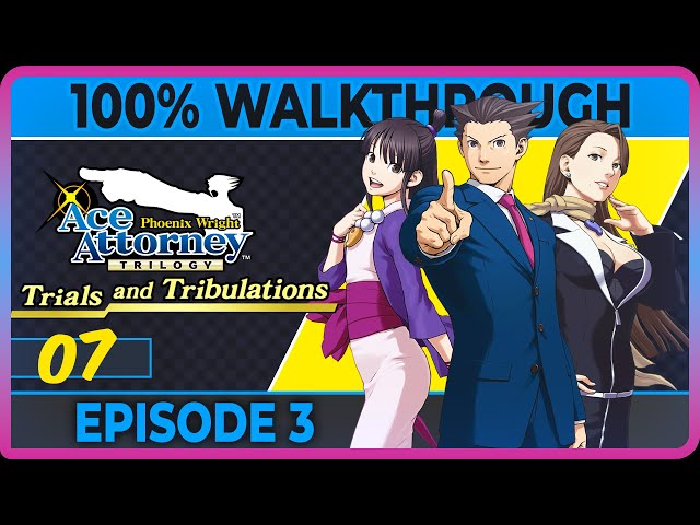 Phoenix Wright Trilogy : Trials And Tribulations - [07] - Episode 03 (2/4) (100% all achievements)