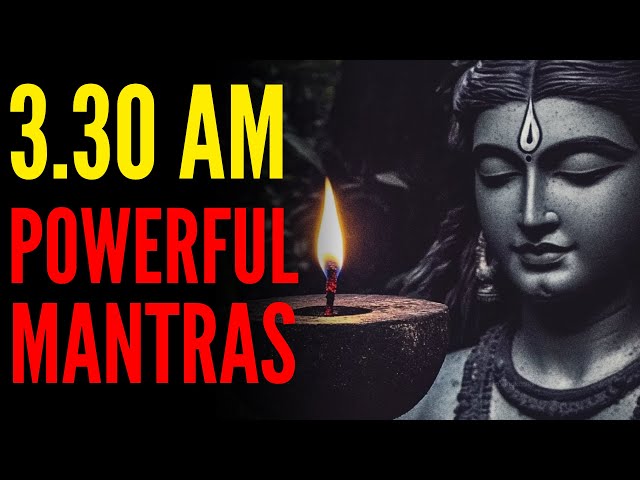 If You Wake Up Between 3am - 5am, CHANT These Powerful Mantras