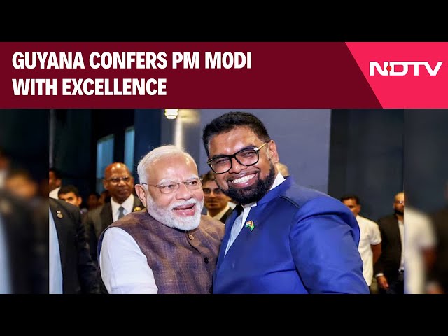 PM Modi News | Narendra Modi 1st Indian PM In 56 Years To Visit Guyana, Signs Key Agreements