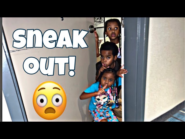 Kids SNEAK out!! What happens NEXT is SHOCKING!!!