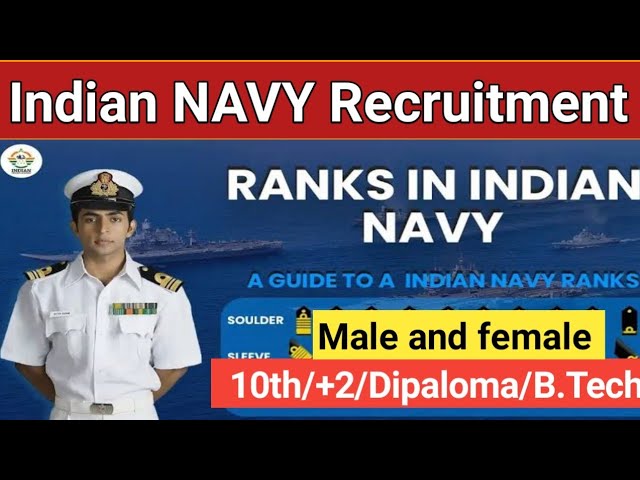 Indian NAVY Recruitment 2024 || Indian NAVY job apply || Indian NAVY Government job apply