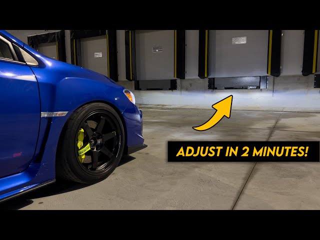 How to properly aim the headlights on your Subaru in 2 minutes!