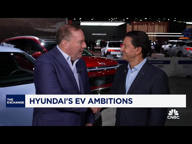 Hyundai's incoming CEO on Elon Musk's proximity to Trump: It's good for electric vehicles