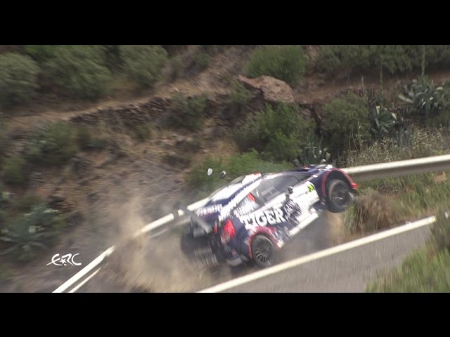 Rally Islas Canarias 2017 -  CRASH TOMASZ KASPERCZYK