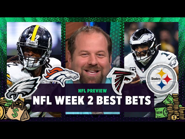 NFL Week 2 Best Bets: Eagles vs Falcons & Steelers vs Broncos | Bear Bets